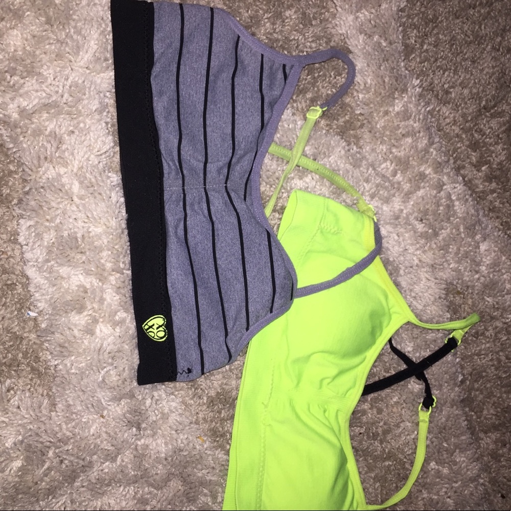 Girls sport bras!